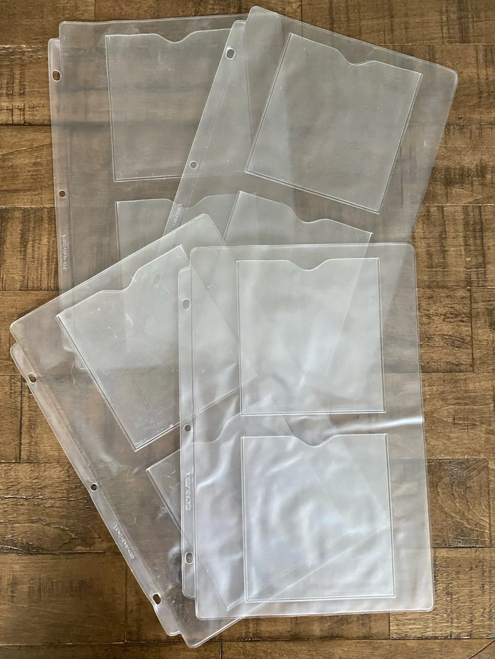 Lot of 10 Mary Kay consultants sample pages for zipper binder 8” x 12.5”